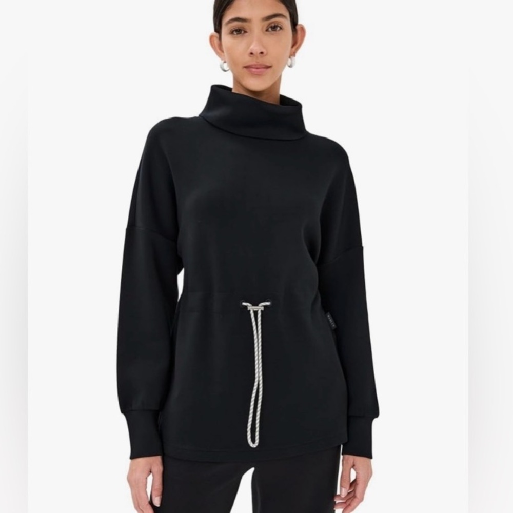 VARLEY Freya Funnel Neck Sweatshirt Black
